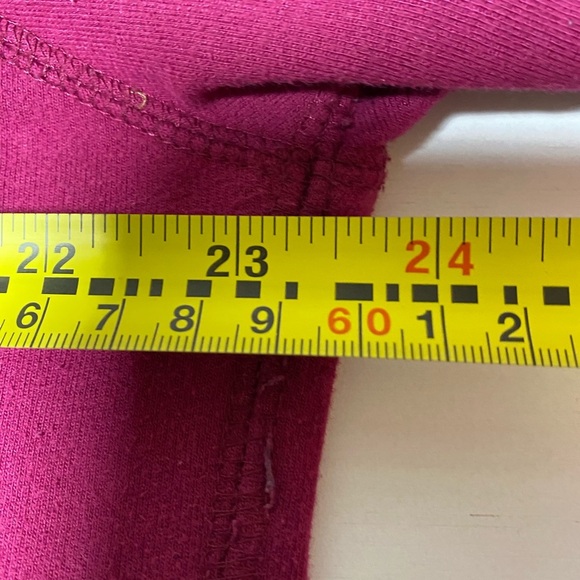 Ruff Hewn Pink Embroidered Paisley Pullover Sweatshirt Boho Womans Size XL - Picture 6 of 8